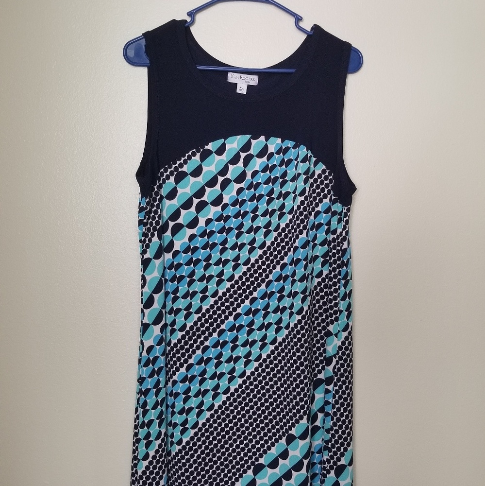 Navy Blue Kim Rogers Dress